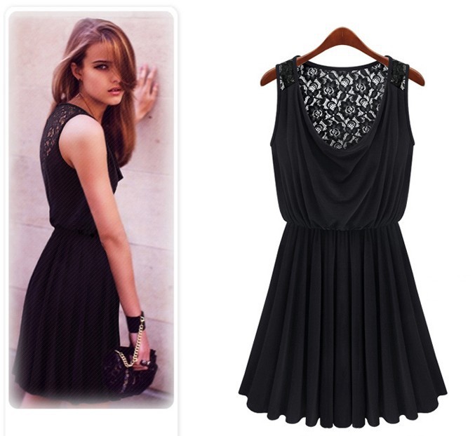 Sleeveless retro sultry dress $9.52